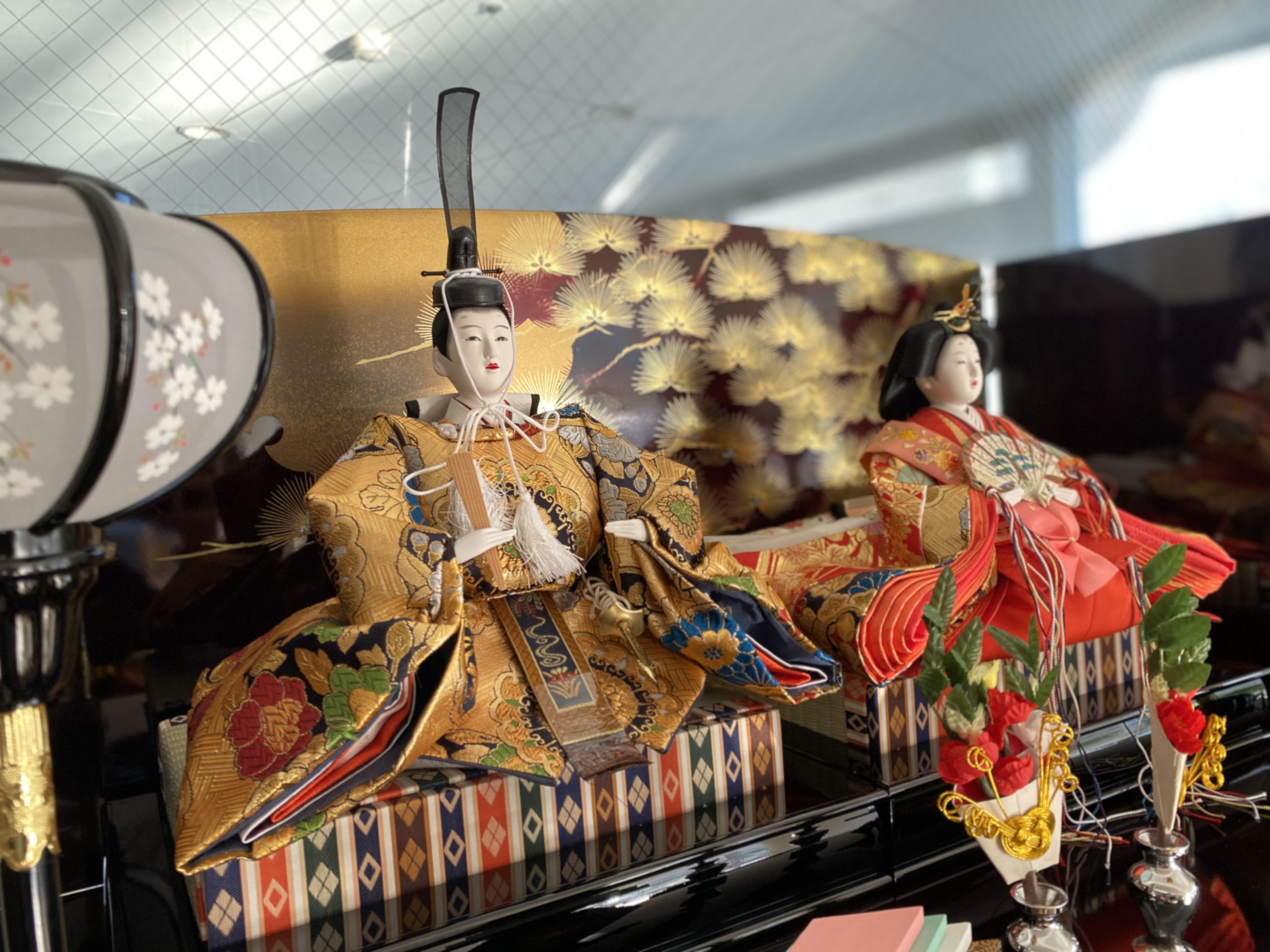 春の訪れを告げるひな人形