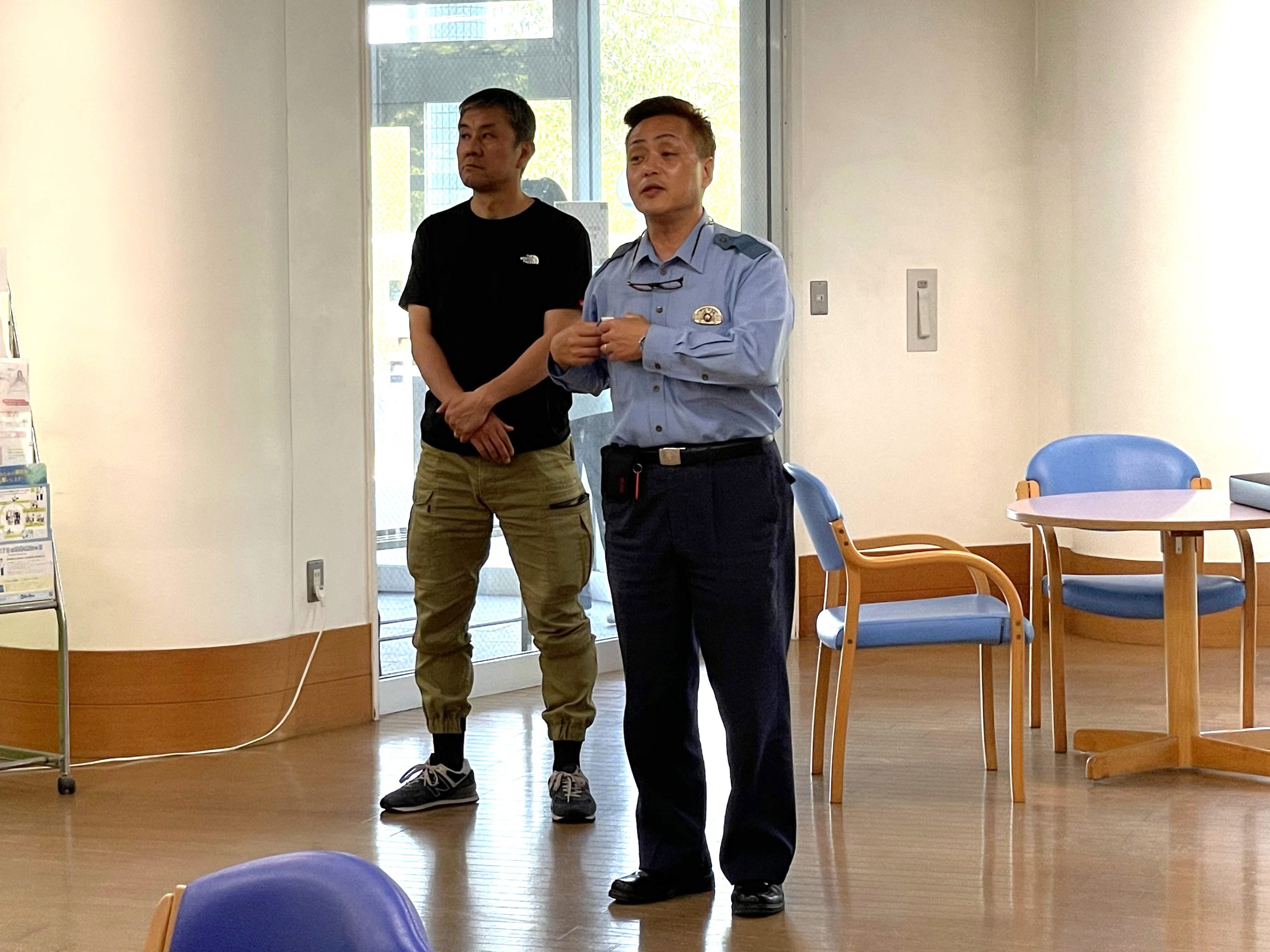 不審者・防犯対応訓練👮